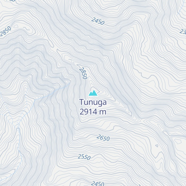 Map of Tunuga