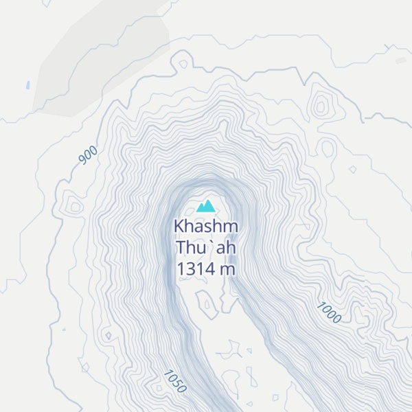 Map of Khashm Thu`ah
