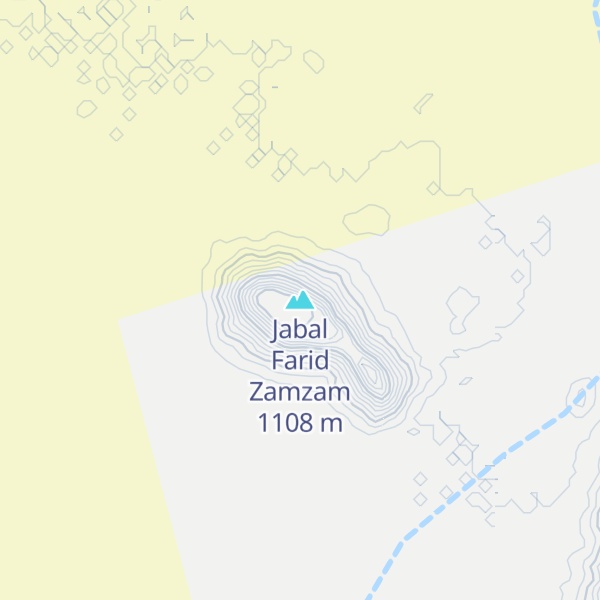 Map of Jabal Farid Zamzam