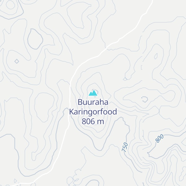 Map of Buuraha Karingorfood