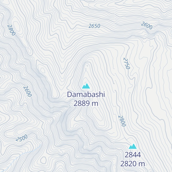 Map of Damabashi