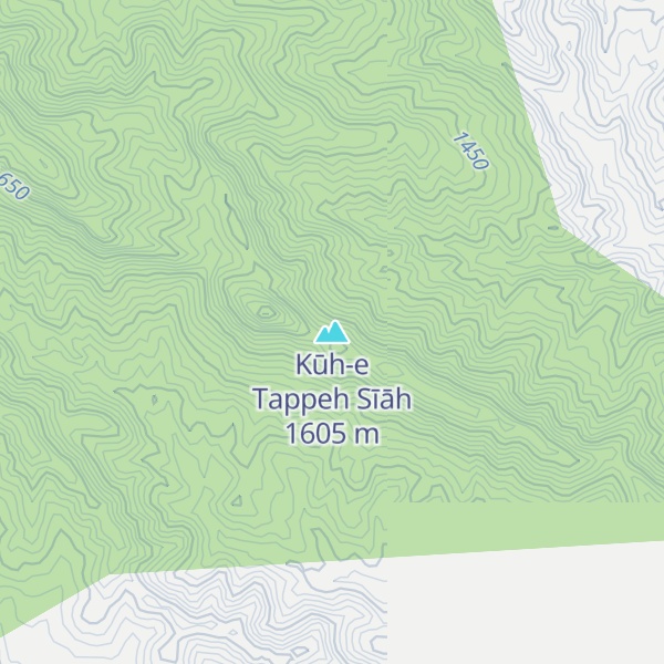 Map of Kūh-e Tappeh Sīāh