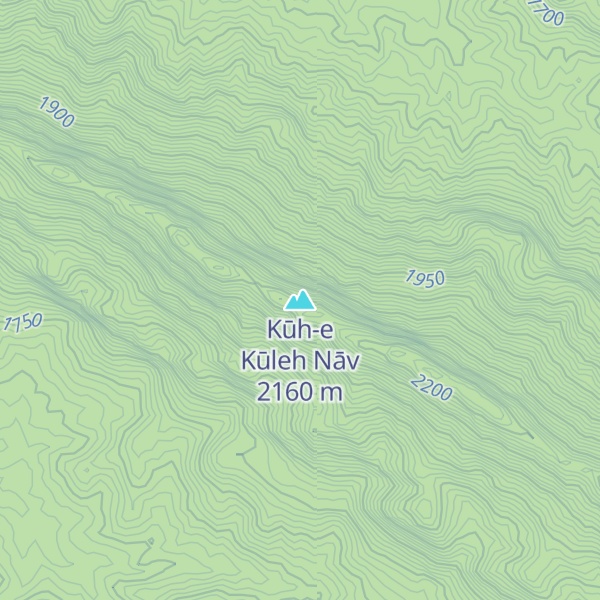 Map of Kūh-e Kūleh Nāv