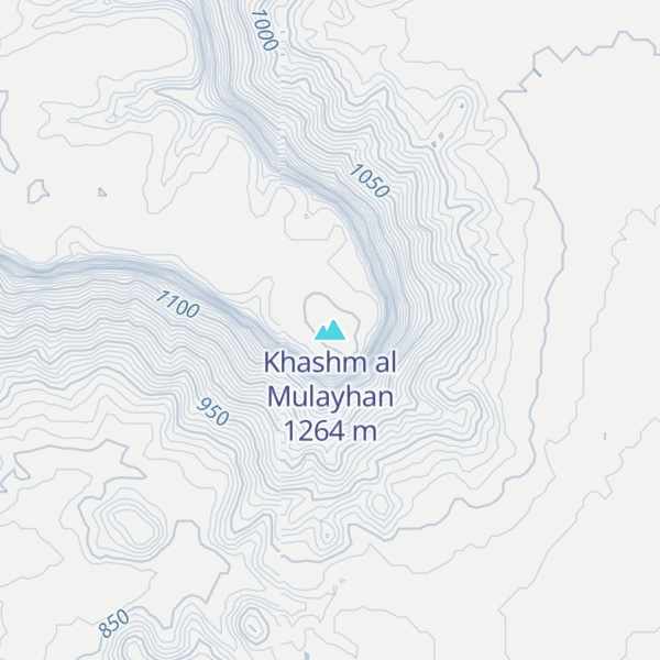 Map of Khashm al Mulayhan