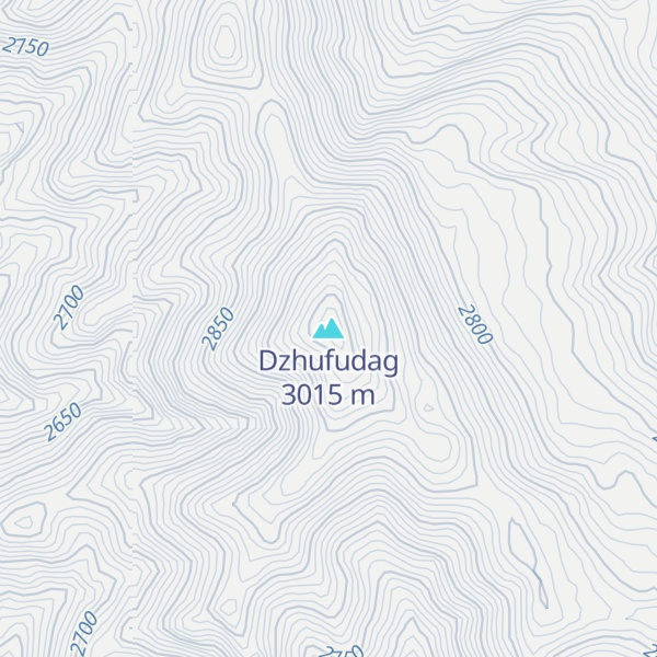 Map of Dzhufudag