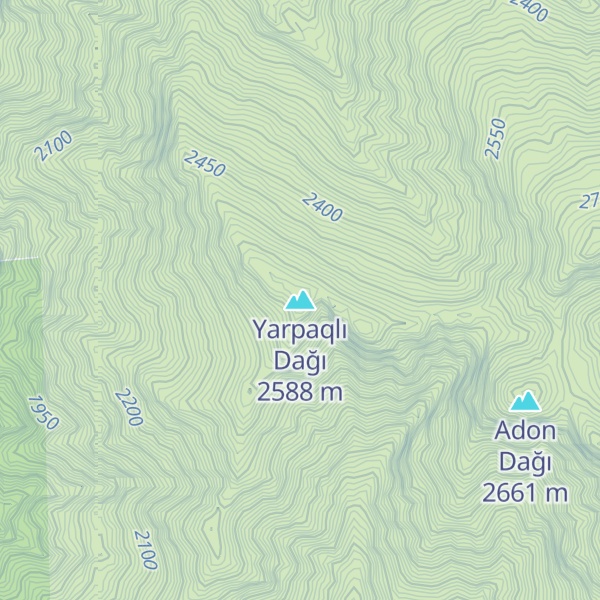 Map of Yarpaqlı Dağı