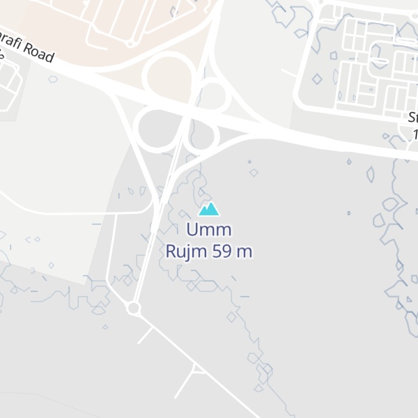 Map of Umm Rujm