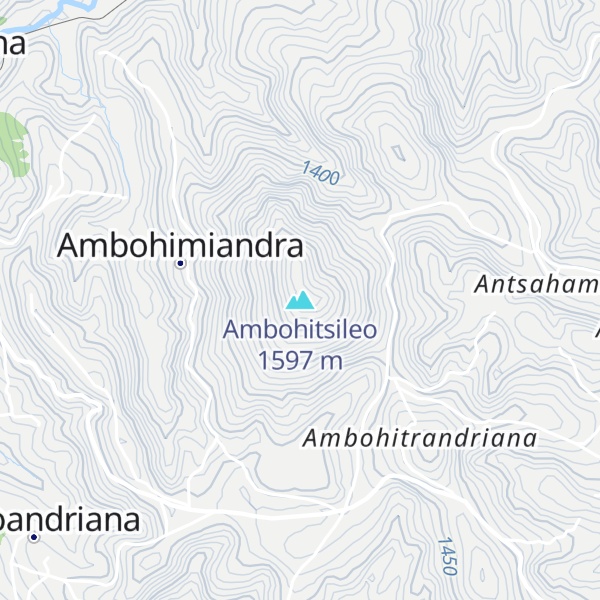 Map of Ambohitsileo