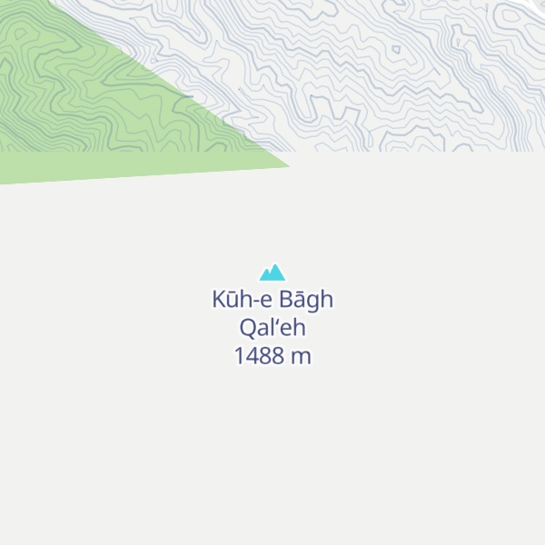 Map of Kūh-e Bāgh Qal‘eh