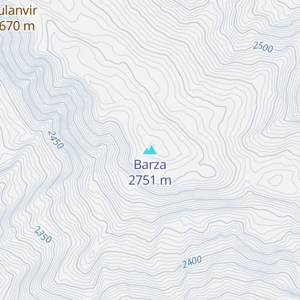 Map of Barza