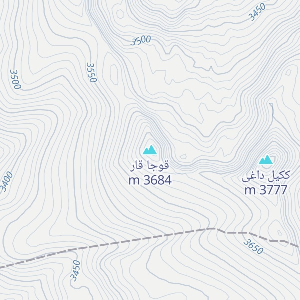 Map of قوجا قار