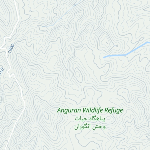 Map of Kūh-e Ţāvūs Owchān