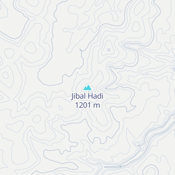 Map of Jibal Hadi