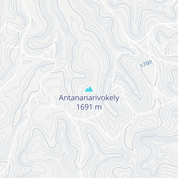 Map of Antananarivokely
