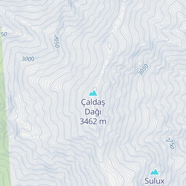 Map of Çaldaş Dağı