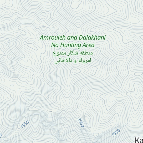 Map of Kūh-e Charmī