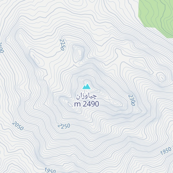 Map of چیاوزان