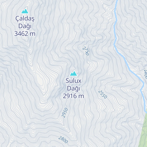 Map of Sulux Dağı