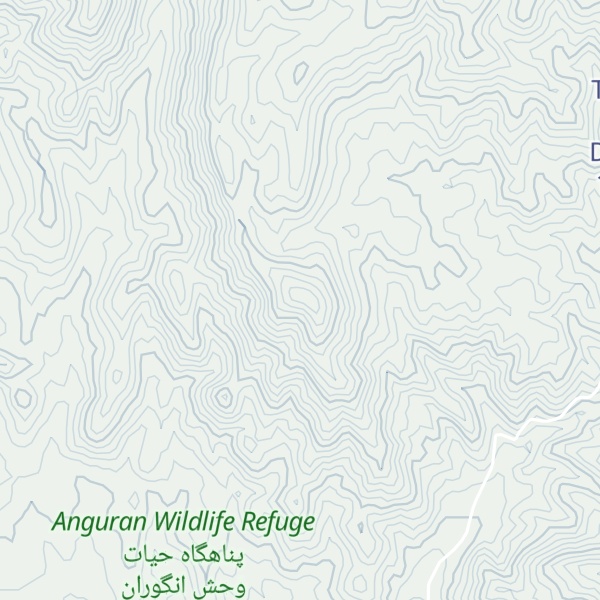 Map of Kūh-e Gūzāt