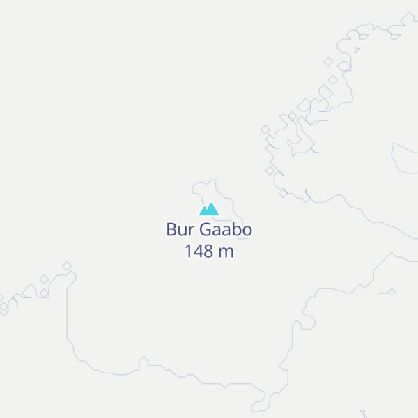 Map of Bur Gaabo