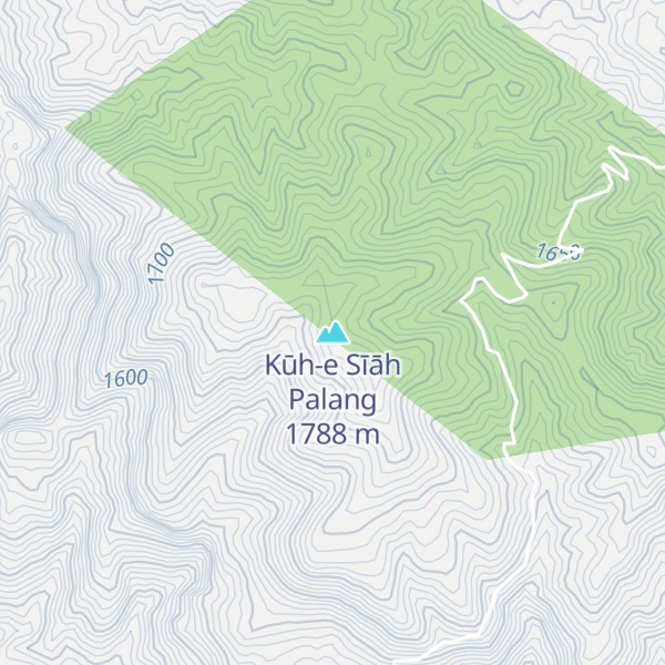 Map of Kūh-e Sīāh Palang