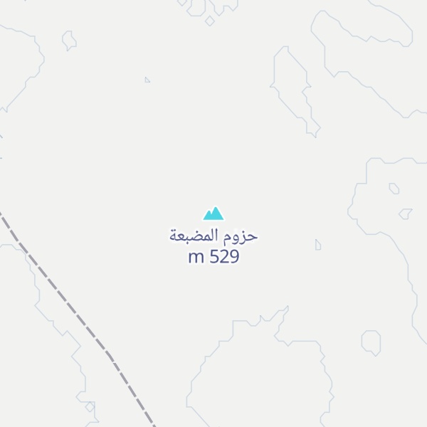Map of حزوم المضبعة