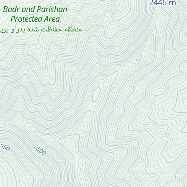Map of Kūh-e Kherseh Lān