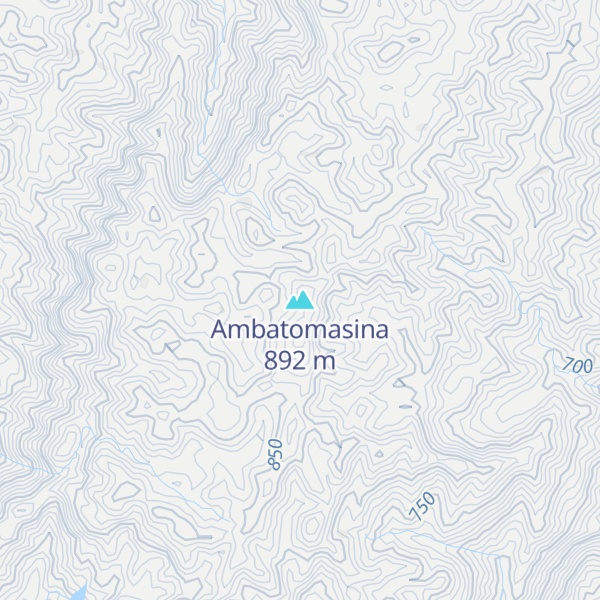Map of Ambatomasina