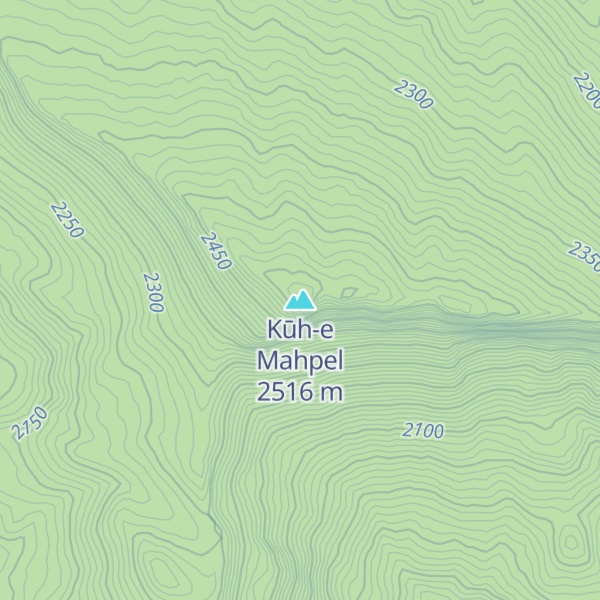Map of Kūh-e Mahpel