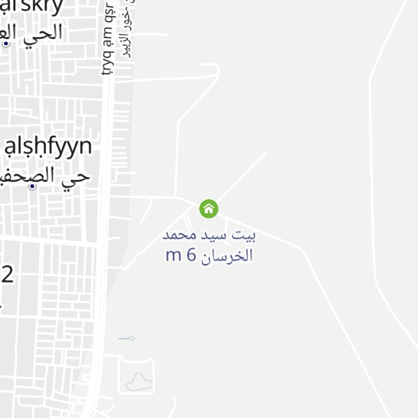 Map of بيت سيد محمد الخرسان