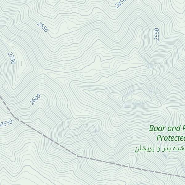 Map of Kūh-e Bartāf