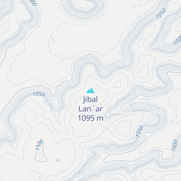 Map of Jibal Lan`ar