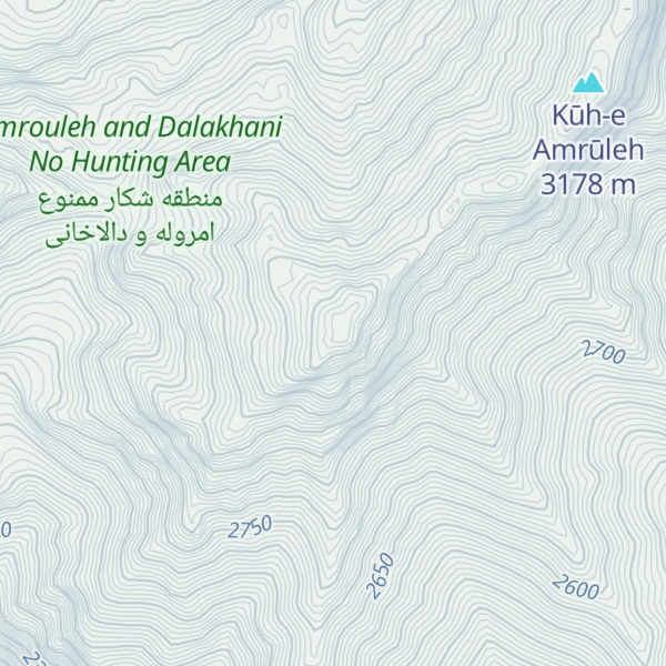 Map of Kūh-e Namāzgāh
