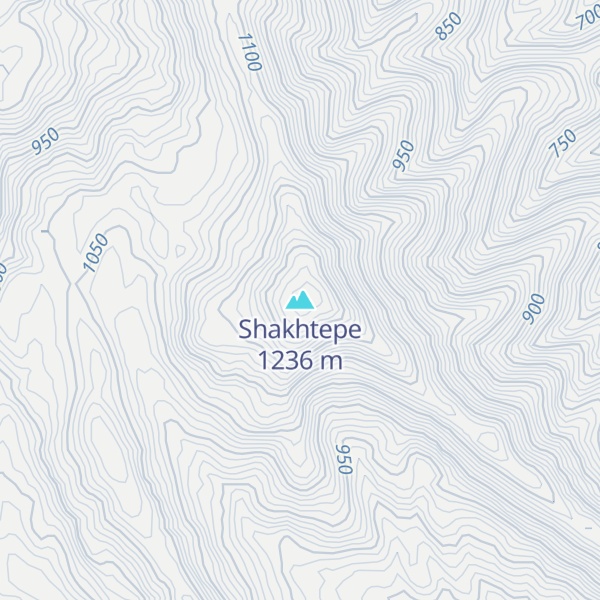 Map of Shakhtepe