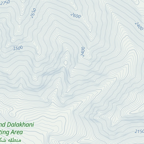 Map of Kūh-e Darreh Kūchakeh