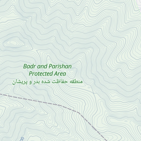 Map of Kūh-e Rīgnah