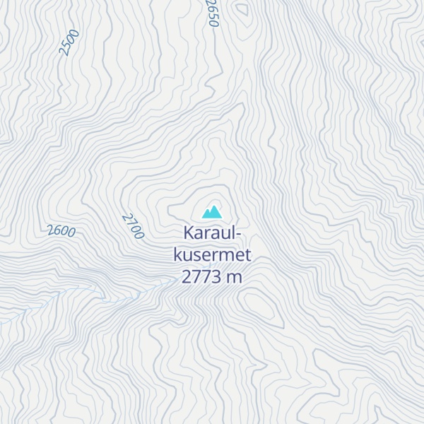 Map of Karaul-kusermet