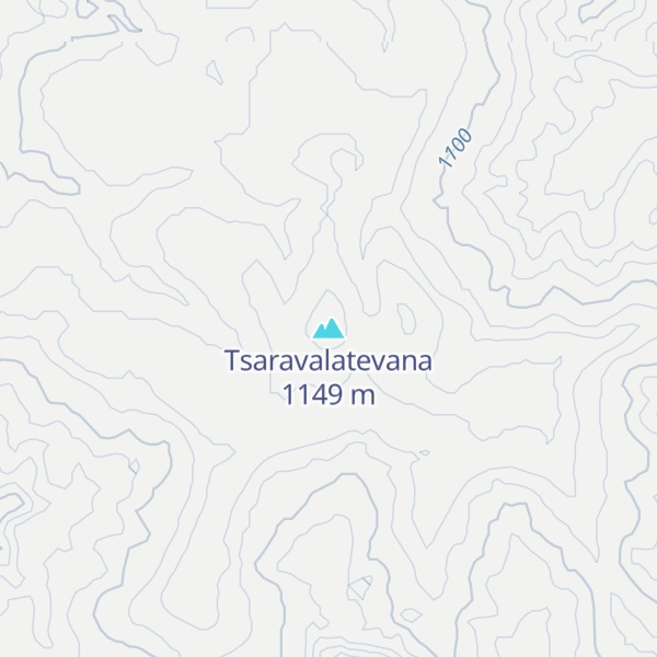 Map of Tsaravalatevana