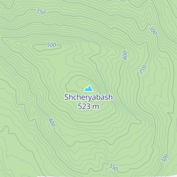 Map of Shcheryabash