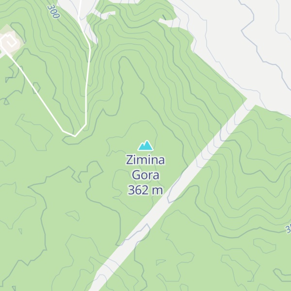 Map of Zimina Gora