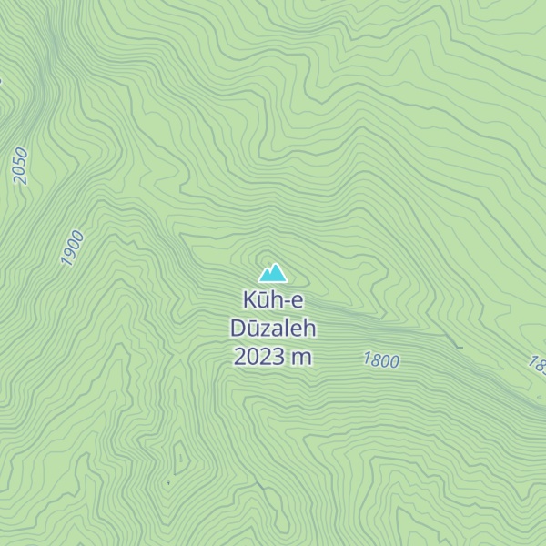 Map of Kūh-e Dūzaleh