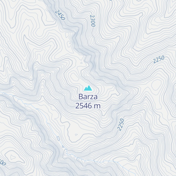 Map of Barza