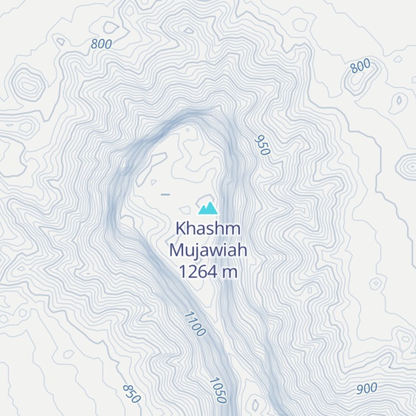 Map of Khashm Mujawiah