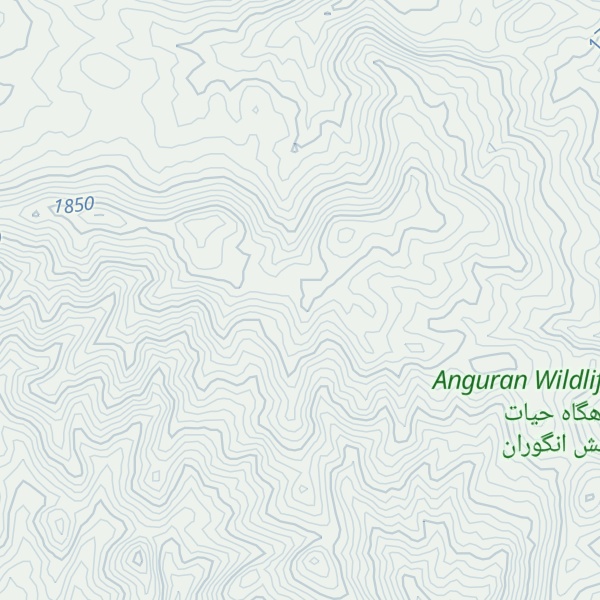 Map of Kūh-e Kamar