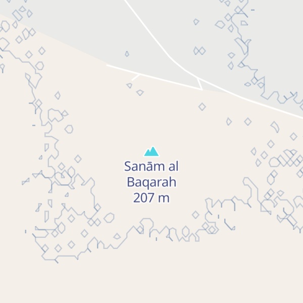 Map of Sanām al Baqarah