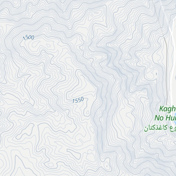 Map of Qāflānkūh