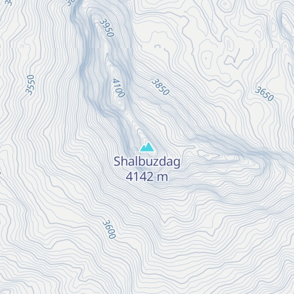 Map of Shalbuzdag