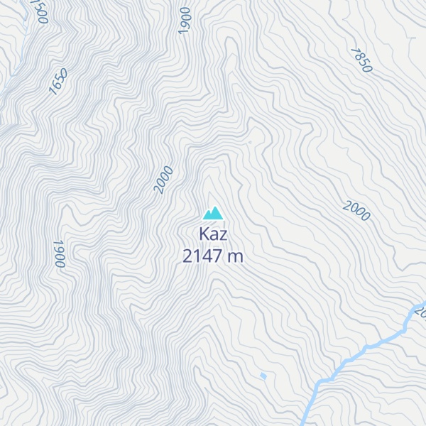 Map of Kaz