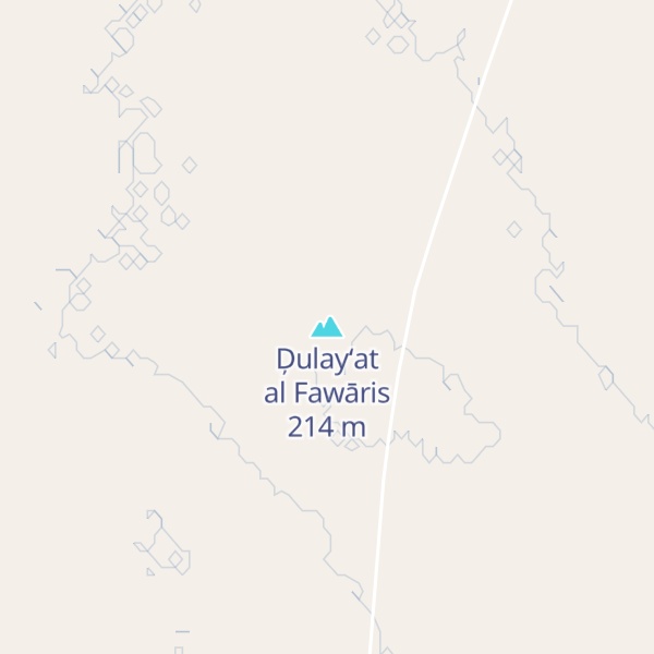 Map of Ḑulay‘at al Fawāris