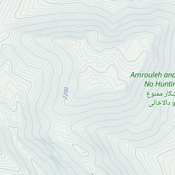 Map of Kūh-e Gerdeh Sar